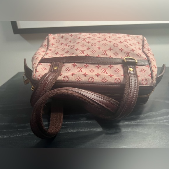 LOUIS VUITTON PM Josephine Bordeaux mini Lin - Picture 5 of 12